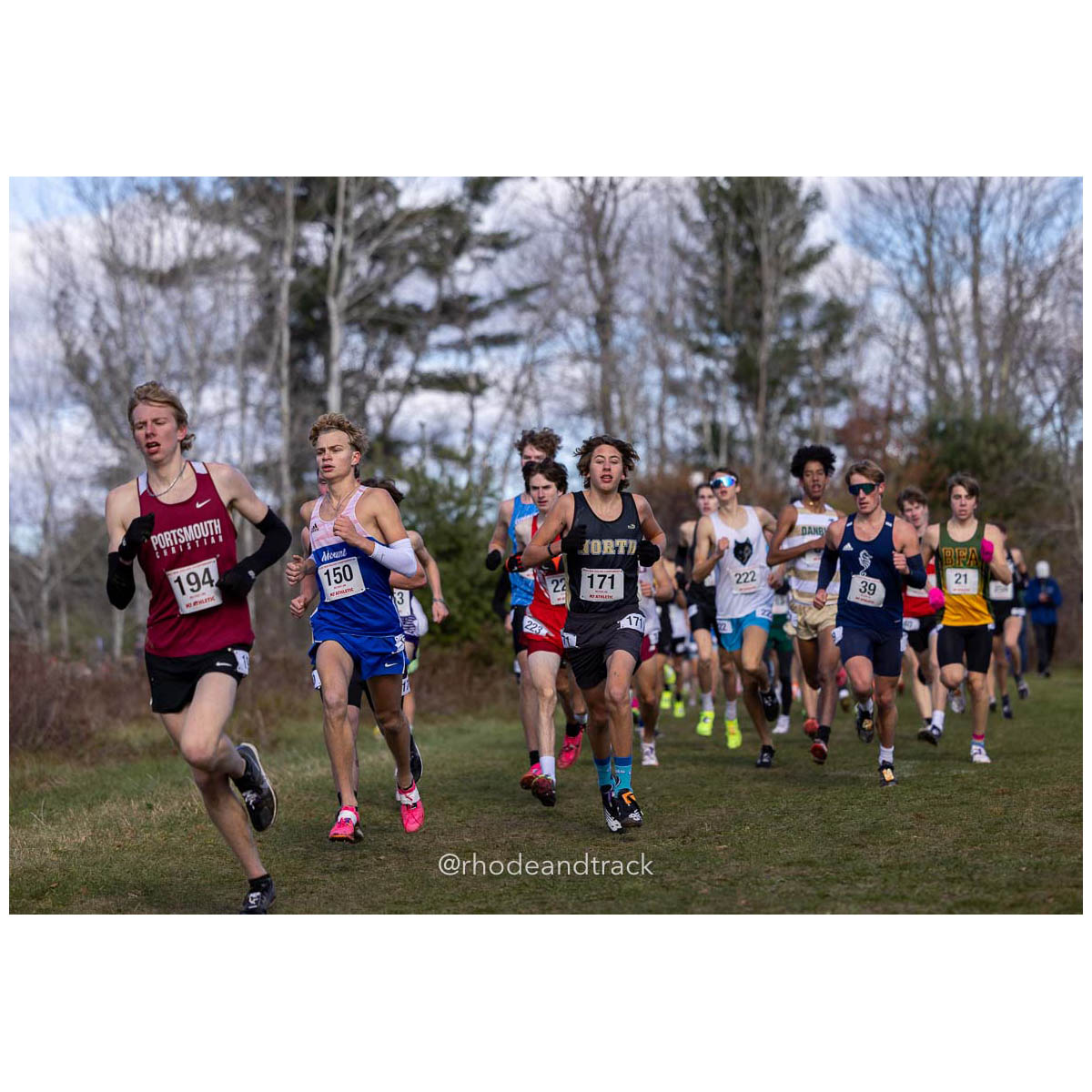 231111 XC New England Championships Belfast 219 U1A6630 – New England Cross Country Championships – Nov 11, 2023 – bib #219