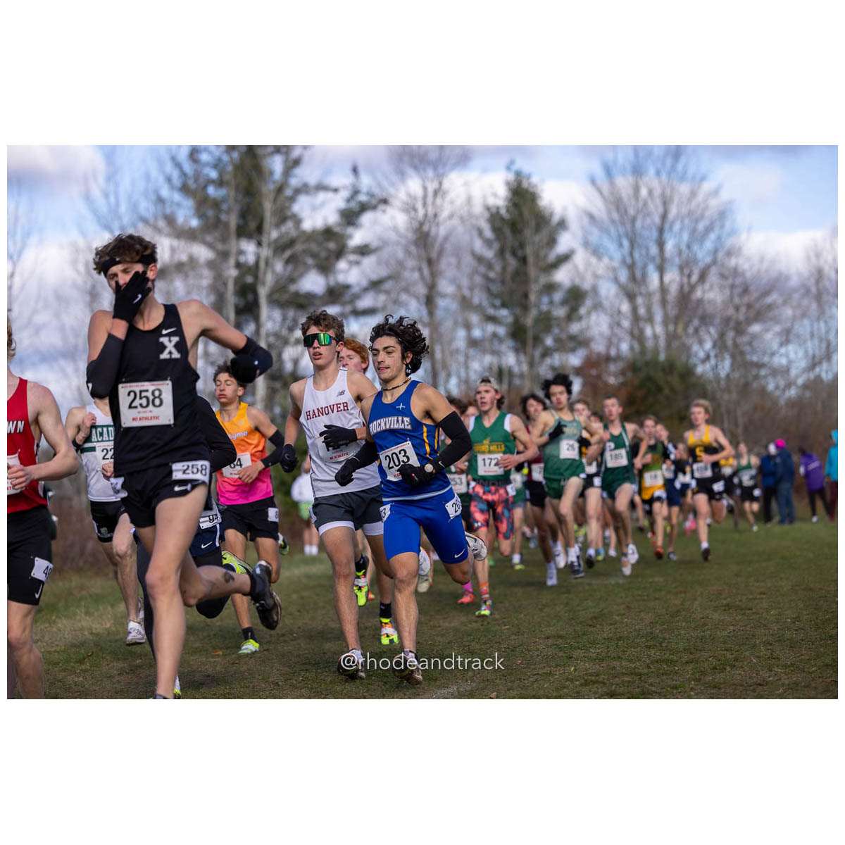 231111 XC New England Championships Belfast 222 U1A6660 – New England Cross Country Championships – Nov 11, 2023 – bib #222
