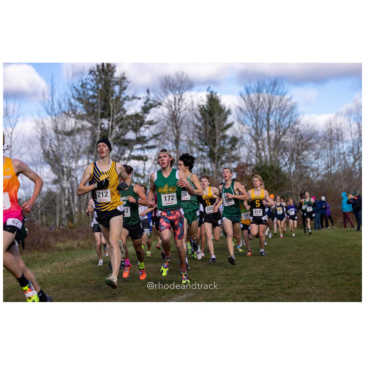 231111 XC New England Championships Belfast 223 U1A6667 – New England Cross Country Championships – Nov 11, 2023 – bib #223