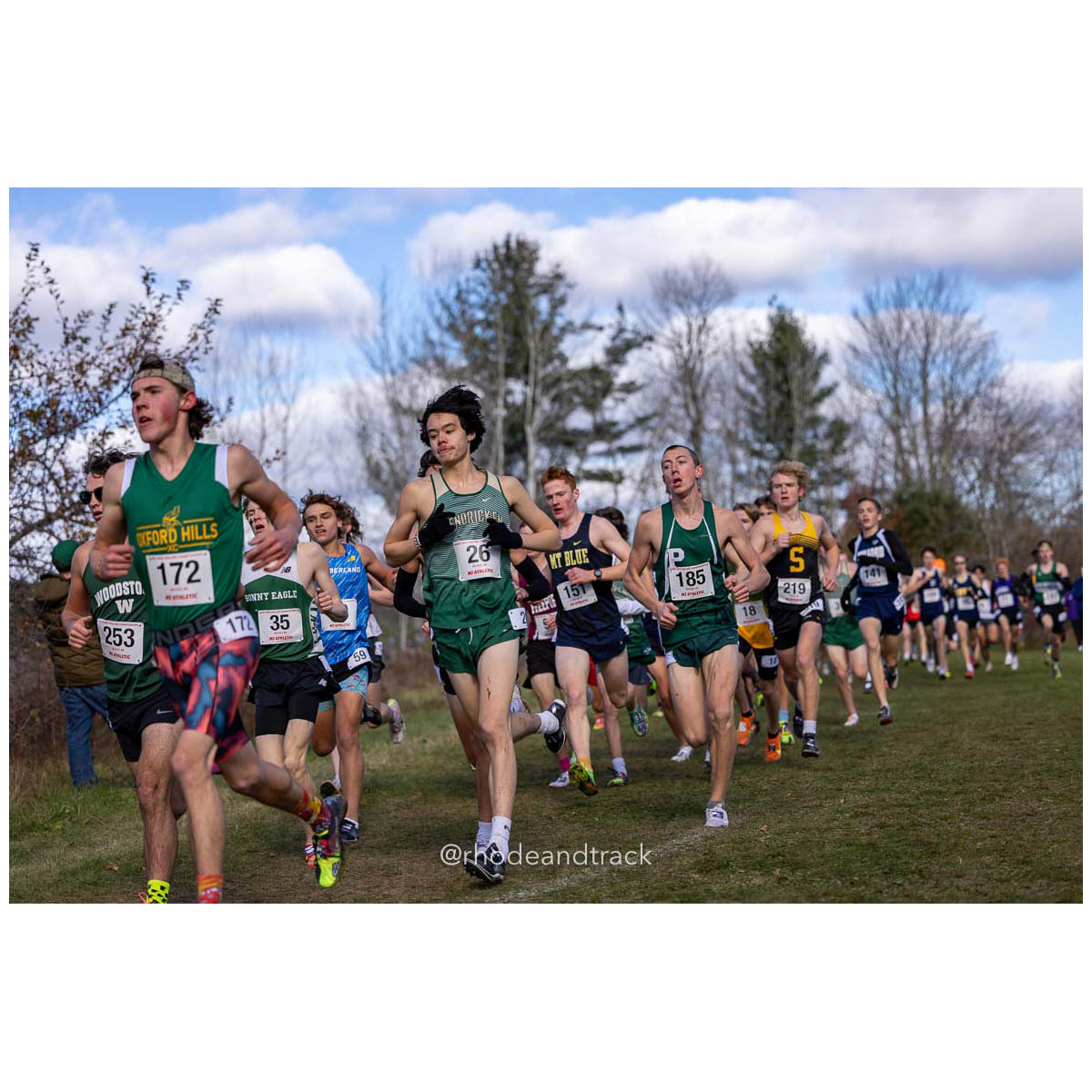 231111 XC New England Championships Belfast 224 U1A6672 – New England Cross Country Championships – Nov 11, 2023 – bib #224