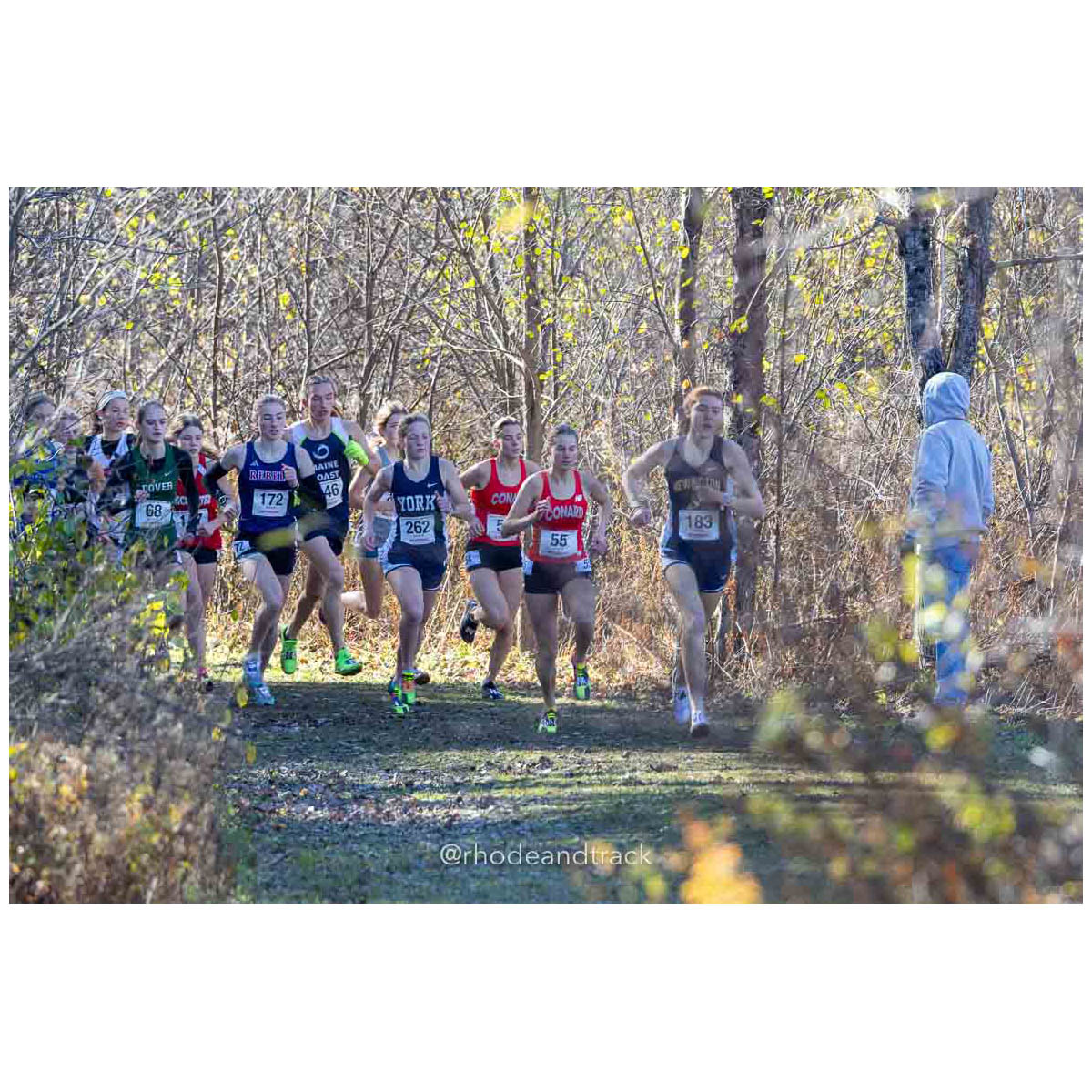 231111 XC New England Championships Belfast 25 P0A4401 – New England Cross Country Championships – Nov 11, 2023 – bib #25