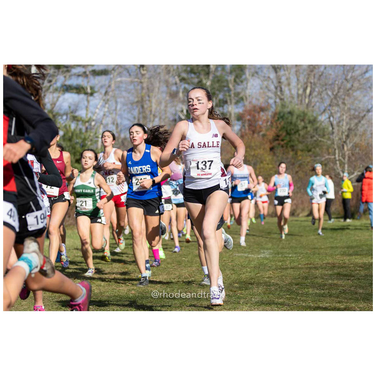 231111 XC New England Championships Belfast 42 P0A4630 – New England Cross Country Championships – Nov 11, 2023 – bib #42