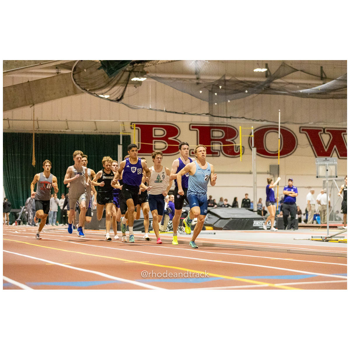 231202 Track Indoor Brown Alden Invitational 117 62 0451 – Alden Invitational Indoor Track Meet – Dec 2, 2023 – Providence RI – bib #117