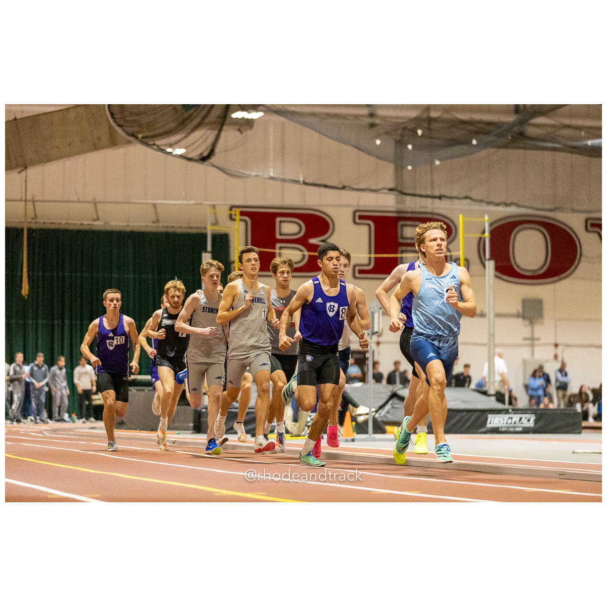 231202 Track Indoor Brown Alden Invitational 119 62 0459 – Alden Invitational Indoor Track Meet – Dec 2, 2023 – Providence RI – bib #119
