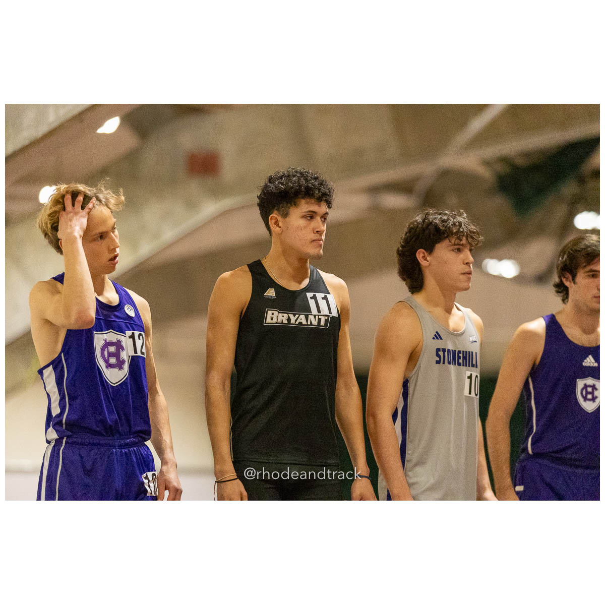 231202 Track Indoor Brown Alden Invitational 134 62 0525 – Alden Invitational Indoor Track Meet – Dec 2, 2023 – Providence RI – bib #134