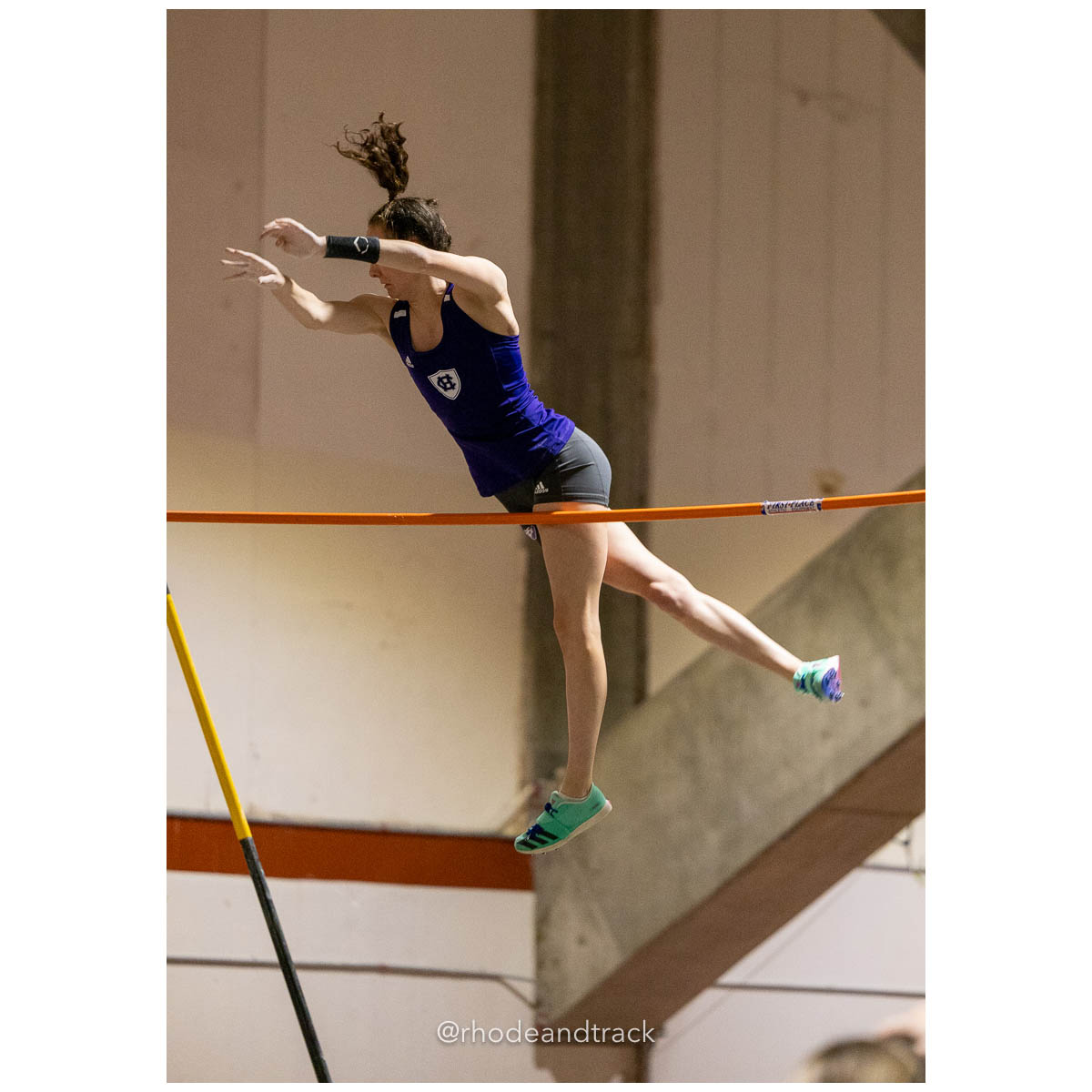 231202 Track Indoor Brown Alden Invitational 164 U1A4554 – Alden Invitational Indoor Track Meet – Dec 2, 2023 – Providence RI – bib #164