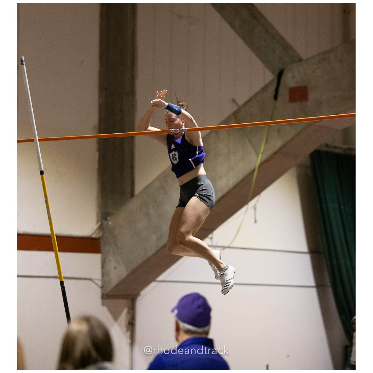231202 Track Indoor Brown Alden Invitational 172 U1A4614 – Alden Invitational Indoor Track Meet – Dec 2, 2023 – Providence RI – bib #172
