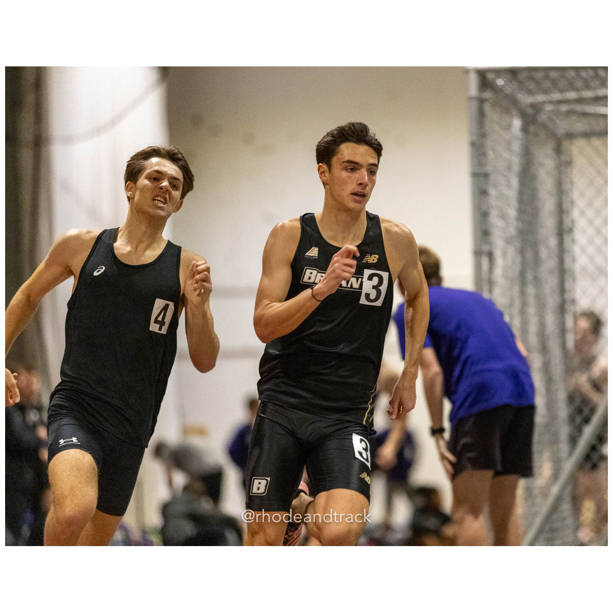 231202 Track Indoor Brown Alden Invitational 183 62 0715 – Alden Invitational Indoor Track Meet – Dec 2, 2023 – Providence RI – bib #183