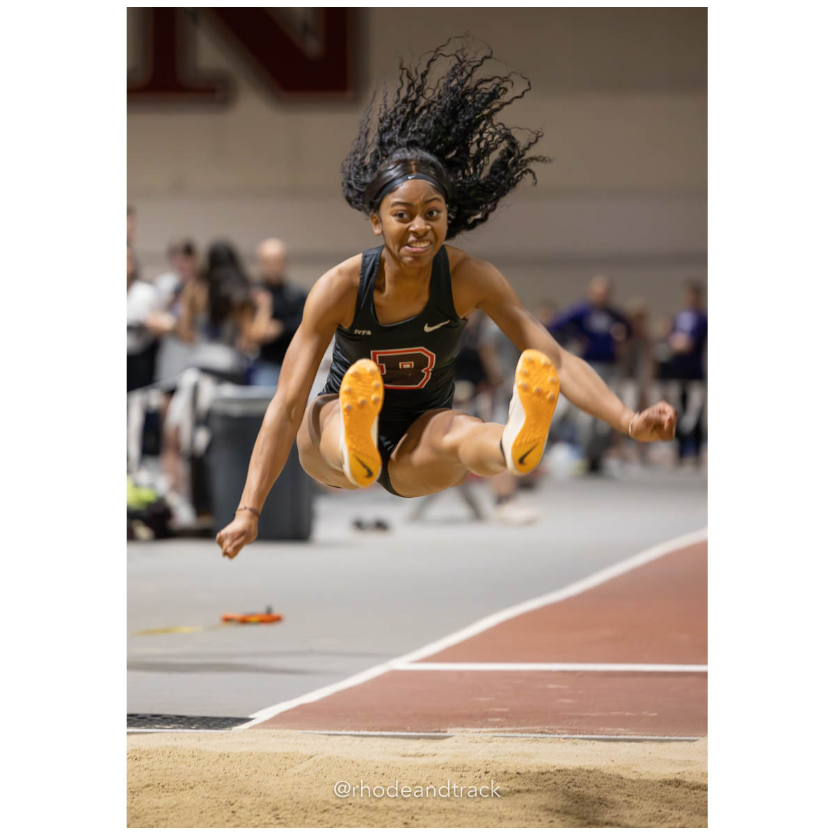 231202 Track Indoor Brown Alden Invitational 225 U1A4797 Enhanced NR – Alden Invitational Indoor Track Meet – Dec 2, 2023 – Providence RI –…