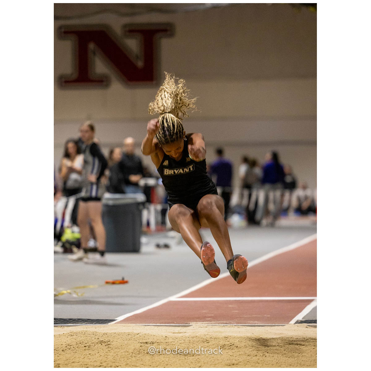 231202 Track Indoor Brown Alden Invitational 235 U1A4816 – Alden Invitational Indoor Track Meet – Dec 2, 2023 – Providence RI – bib #235