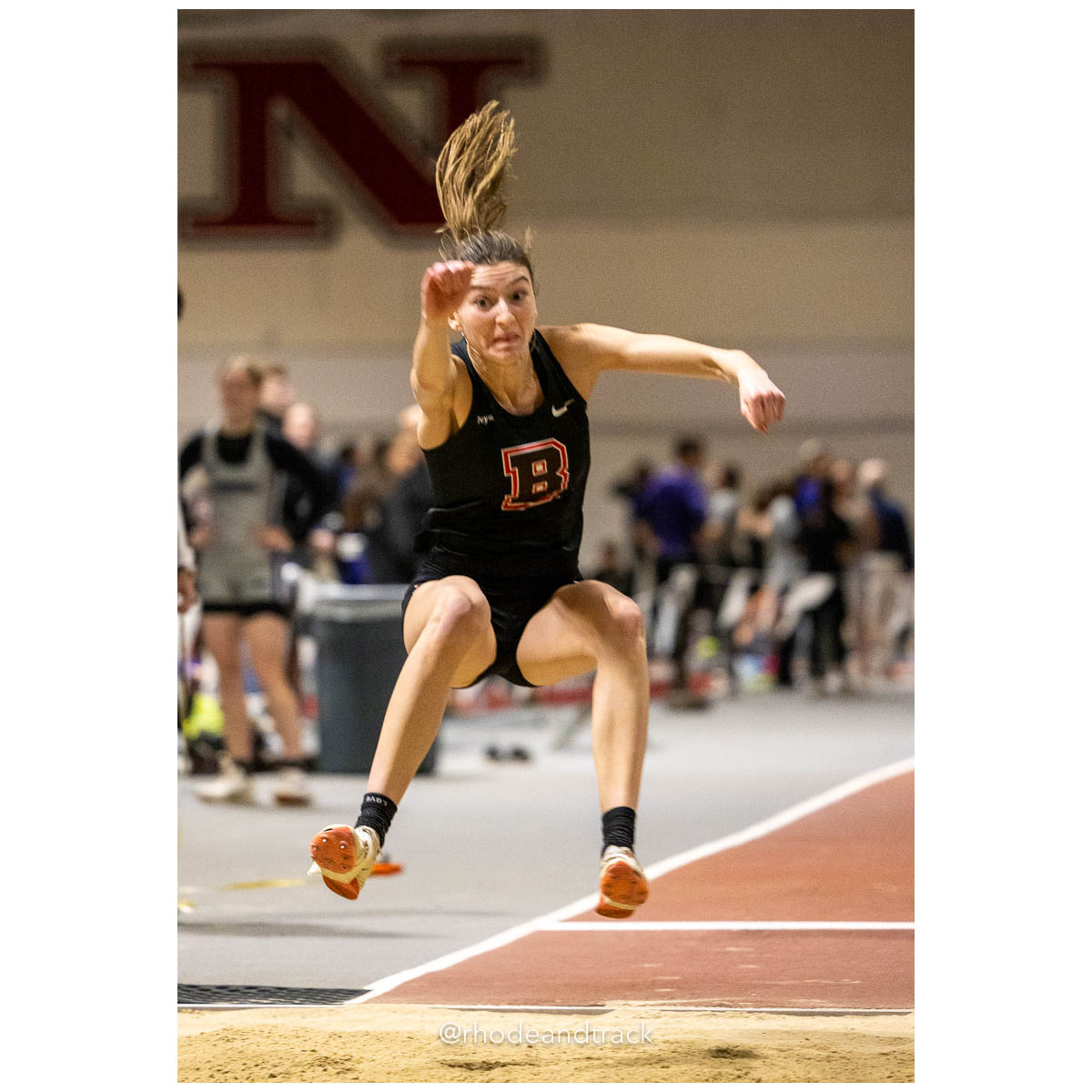 231202 Track Indoor Brown Alden Invitational 236 U1A4820 – Alden Invitational Indoor Track Meet – Dec 2, 2023 – Providence RI – bib #236