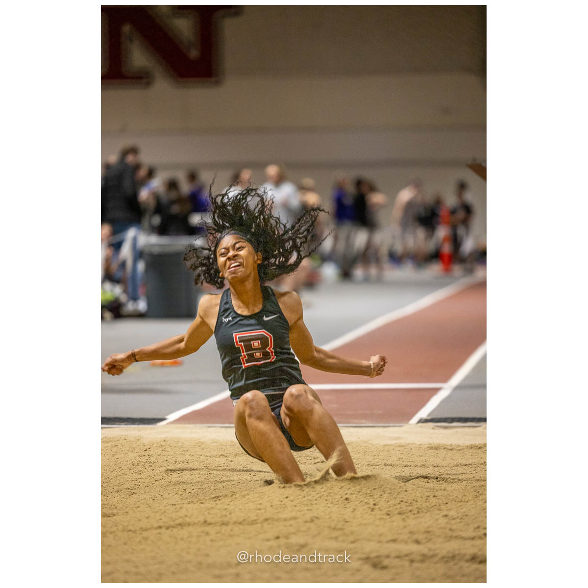 231202 Track Indoor Brown Alden Invitational 241 U1A4835 – Alden Invitational Indoor Track Meet – Dec 2, 2023 – Providence RI – bib #241