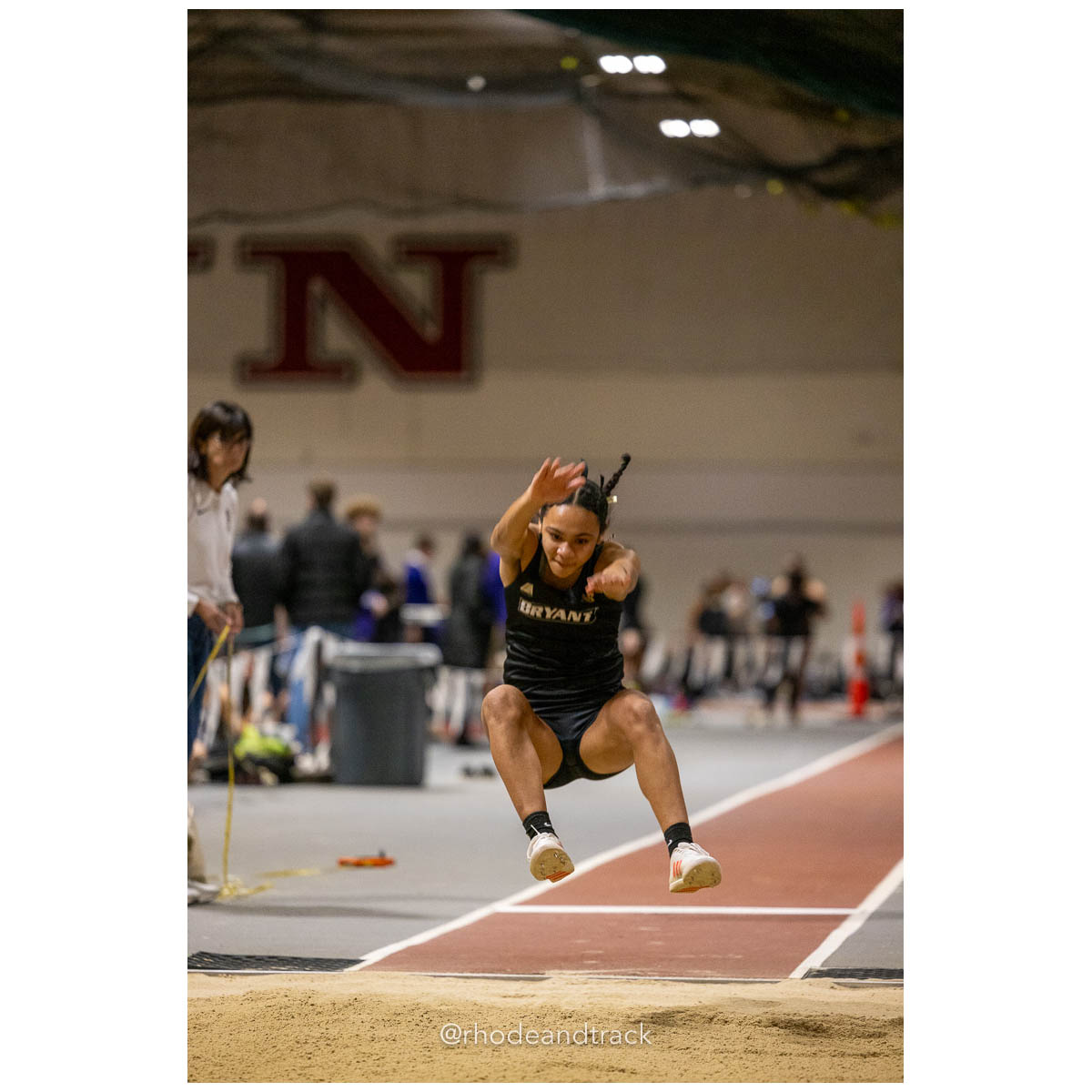 231202 Track Indoor Brown Alden Invitational 244 U1A4845 – Alden Invitational Indoor Track Meet – Dec 2, 2023 – Providence RI – bib #244