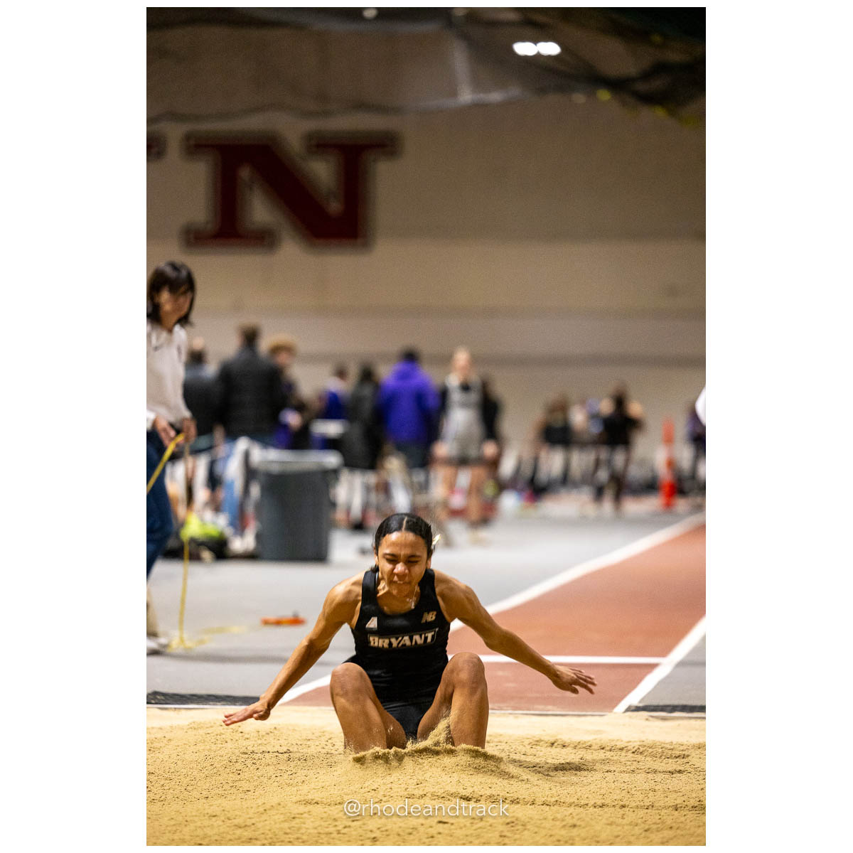 231202 Track Indoor Brown Alden Invitational 245 U1A4847 – Alden Invitational Indoor Track Meet – Dec 2, 2023 – Providence RI – bib #245