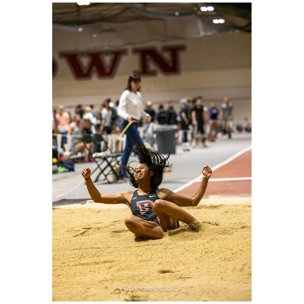 231202 Track Indoor Brown Alden Invitational 254 U1A4856 – Alden Invitational Indoor Track Meet – Dec 2, 2023 – Providence RI – bib #254