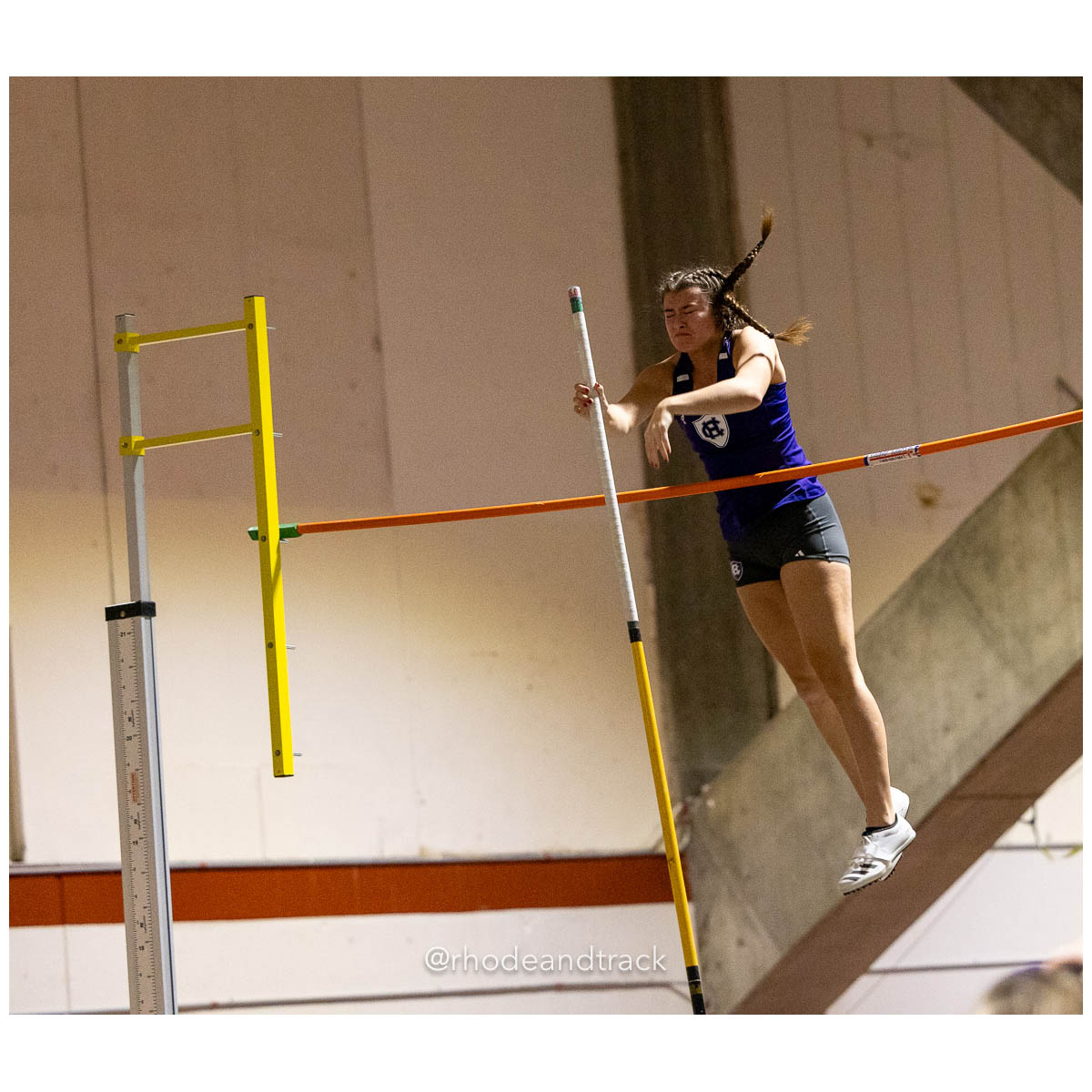 231202 Track Indoor Brown Alden Invitational 256 U1A4864 – Alden Invitational Indoor Track Meet – Dec 2, 2023 – Providence RI – bib #256