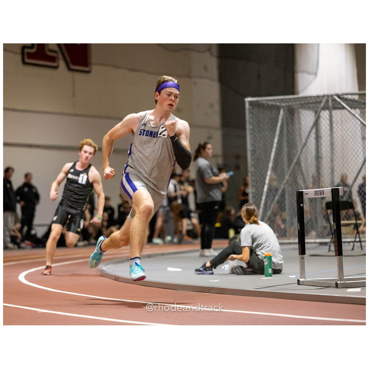 231202 Track Indoor Brown Alden Invitational 268 U1A4924 – Alden Invitational Indoor Track Meet – Dec 2, 2023 – Providence RI – bib #268