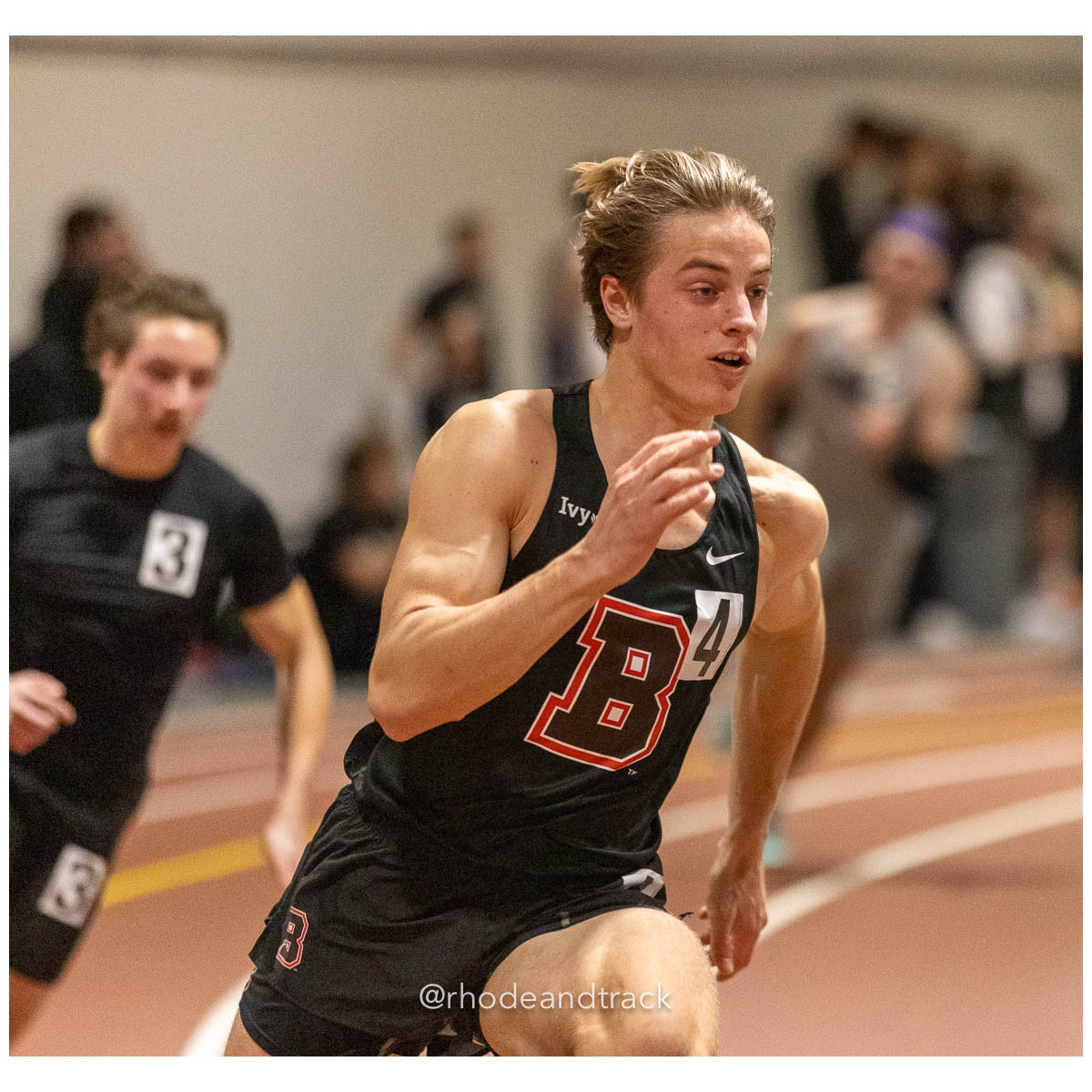 231202 Track Indoor Brown Alden Invitational 276 62 0848 – Alden Invitational Indoor Track Meet – Dec 2, 2023 – Providence RI – bib #276