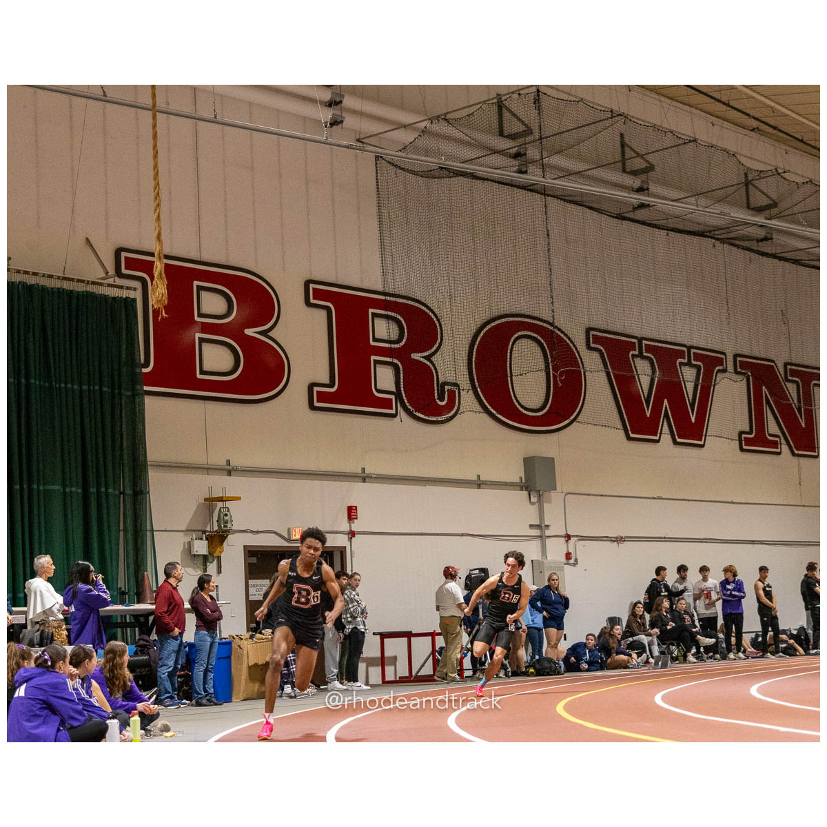 231202 Track Indoor Brown Alden Invitational 288 8P0A0966 – Alden Invitational Indoor Track Meet – Dec 2, 2023 – Providence RI – bib #288