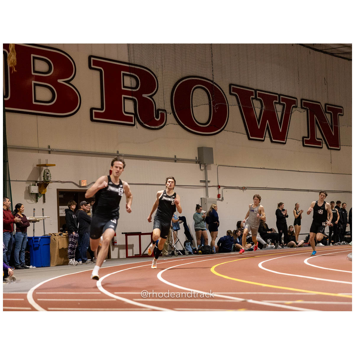 231202 Track Indoor Brown Alden Invitational 296 U1A5030 – Alden Invitational Indoor Track Meet – Dec 2, 2023 – Providence RI – bib #296