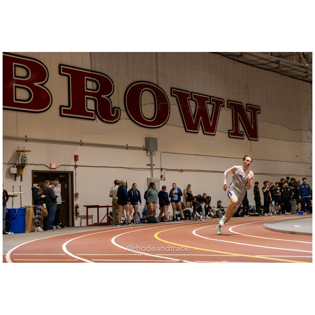 231202 Track Indoor Brown Alden Invitational 298 U1A5055 – Alden Invitational Indoor Track Meet – Dec 2, 2023 – Providence RI – bib #298