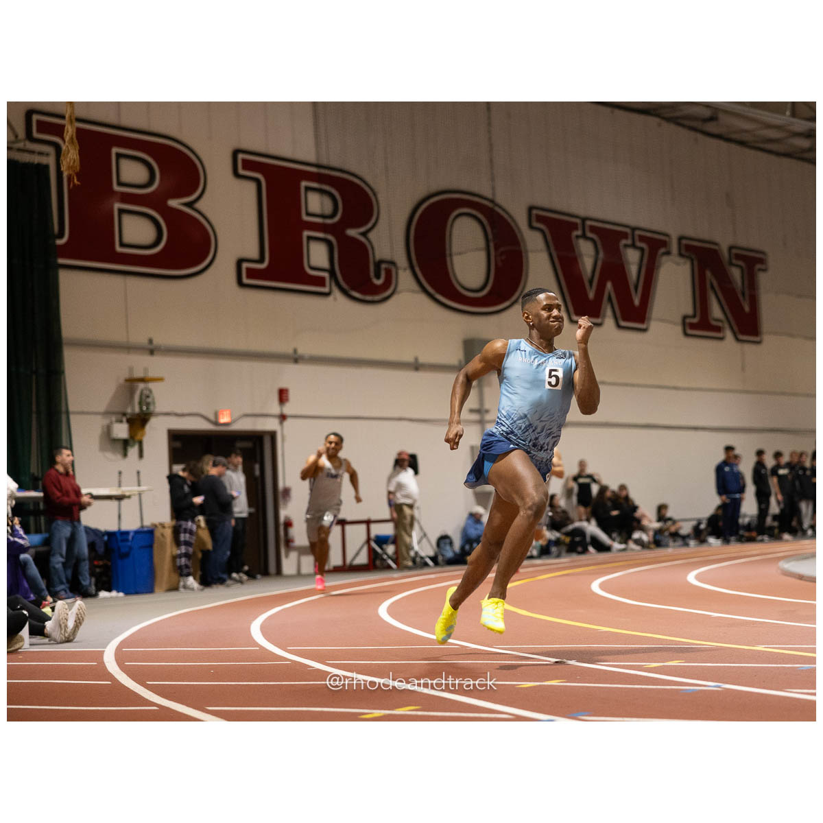 231202 Track Indoor Brown Alden Invitational 299 U1A5060 – Alden Invitational Indoor Track Meet – Dec 2, 2023 – Providence RI – bib #299