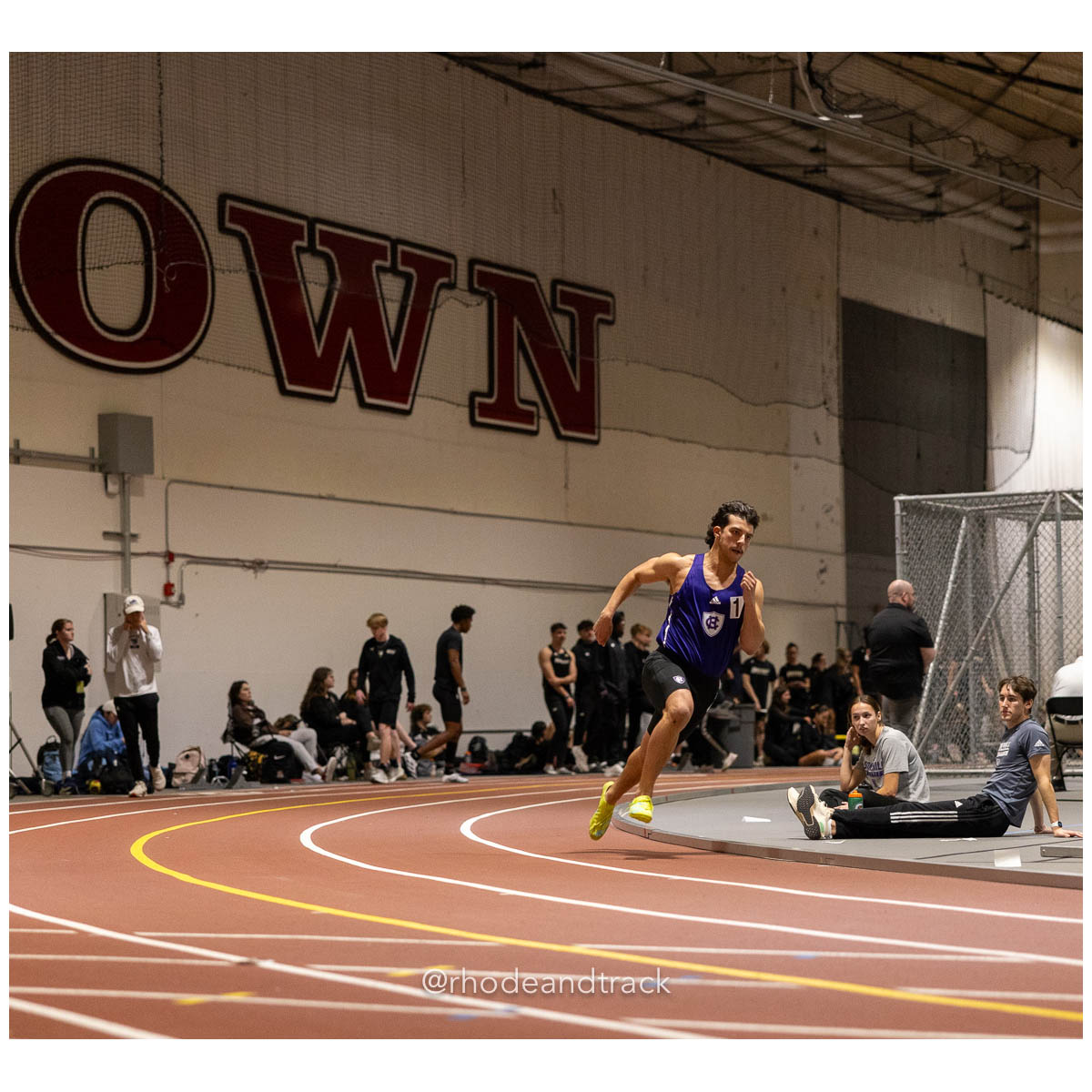 231202 Track Indoor Brown Alden Invitational 304 U1A5088 – Alden Invitational Indoor Track Meet – Dec 2, 2023 – Providence RI – bib #304