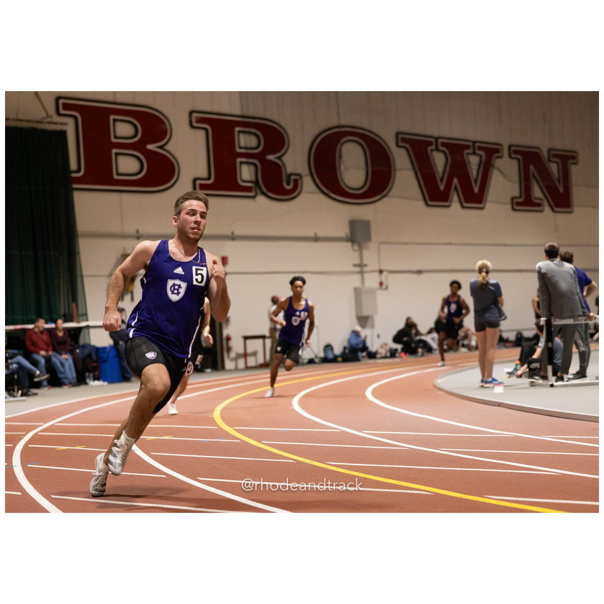 231202 Track Indoor Brown Alden Invitational 310 U1A5119 – Alden Invitational Indoor Track Meet – Dec 2, 2023 – Providence RI – bib #310