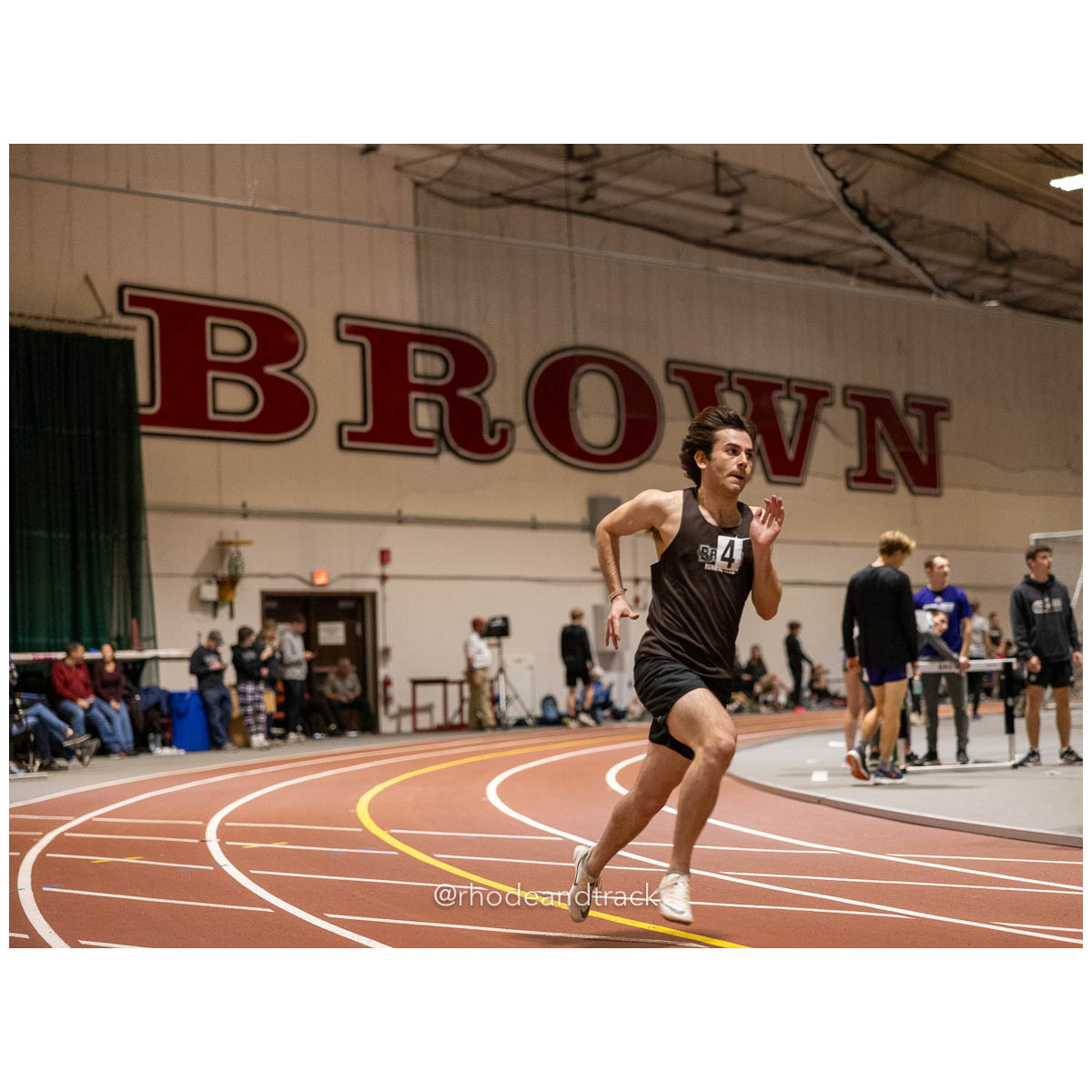 231202 Track Indoor Brown Alden Invitational 314 U1A5150 – Alden Invitational Indoor Track Meet – Dec 2, 2023 – Providence RI – bib #314