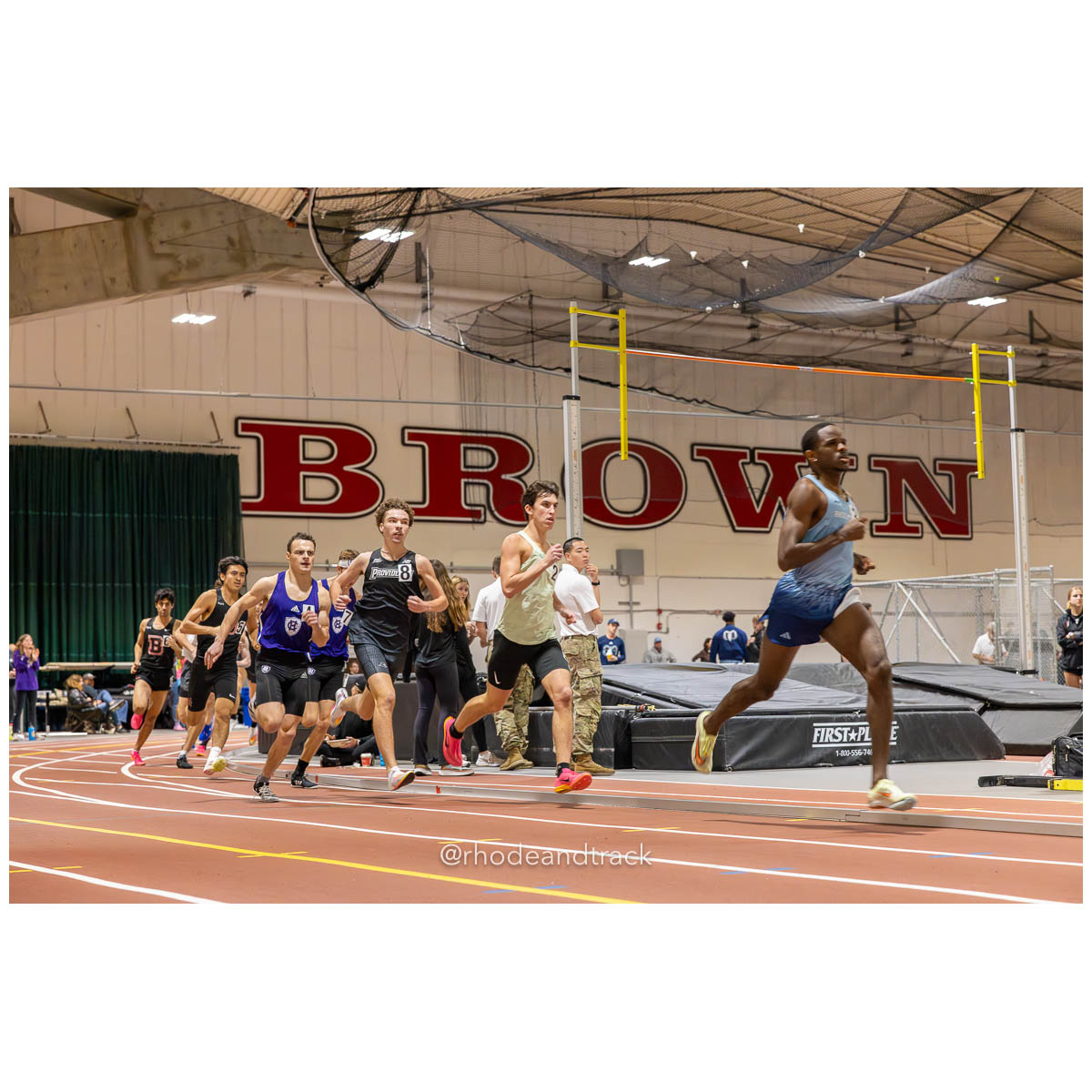 231202 Track Indoor Brown Alden Invitational 375 U1A5322 Enhanced NR – Alden Invitational Indoor Track Meet – Dec 2, 2023 – Providence RI –…