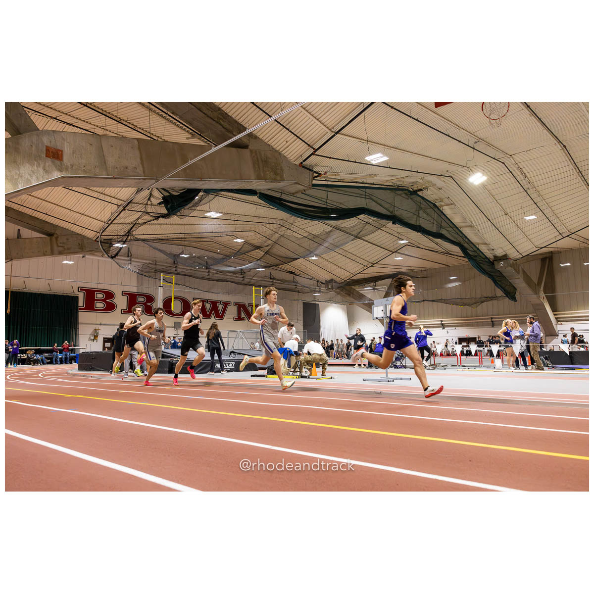 231202 Track Indoor Brown Alden Invitational 403 U1A5359 Enhanced NR – Alden Invitational Indoor Track Meet – Dec 2, 2023 – Providence RI –…