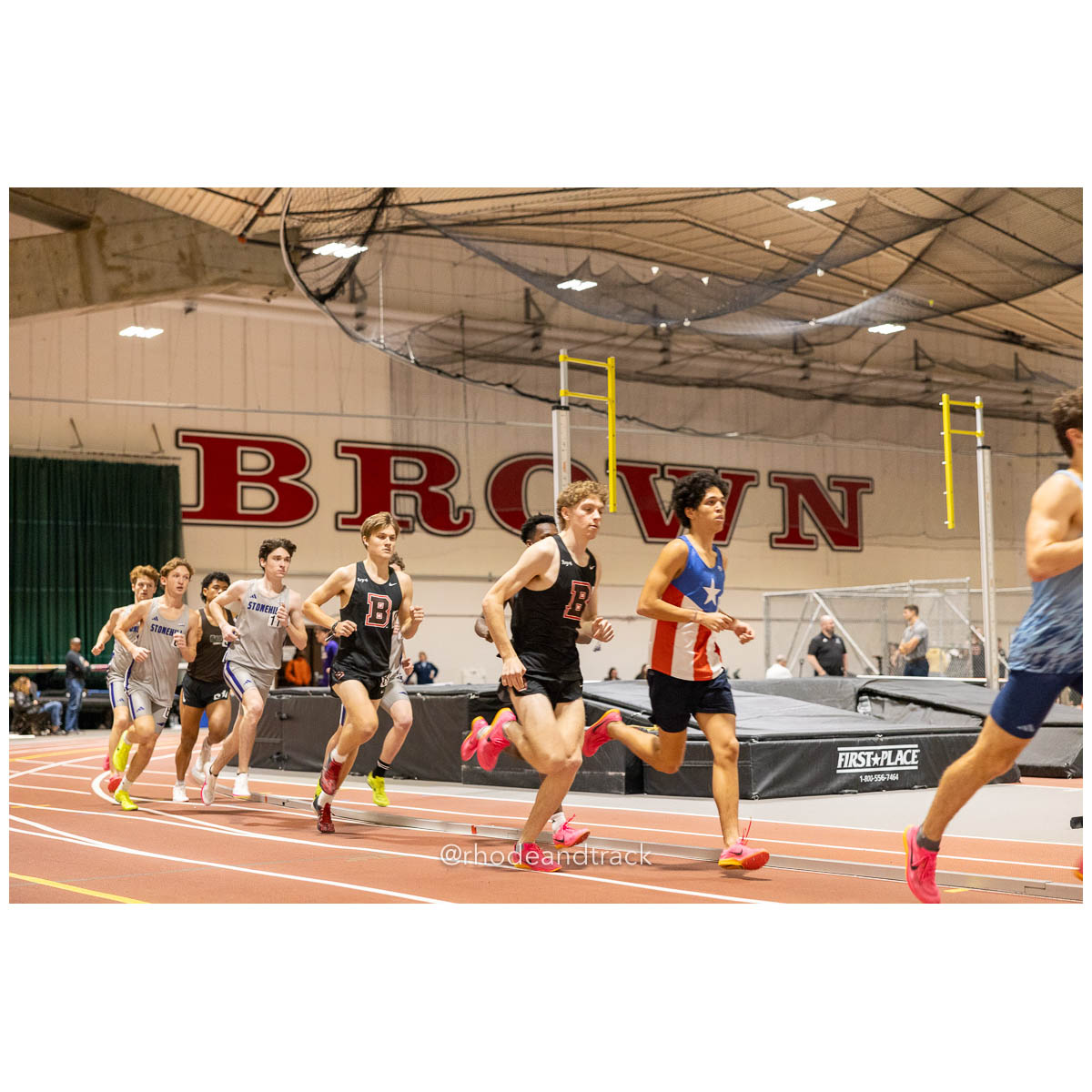 231202 Track Indoor Brown Alden Invitational 432 U1A5453 – Alden Invitational Indoor Track Meet – Dec 2, 2023 – Providence RI – bib #432