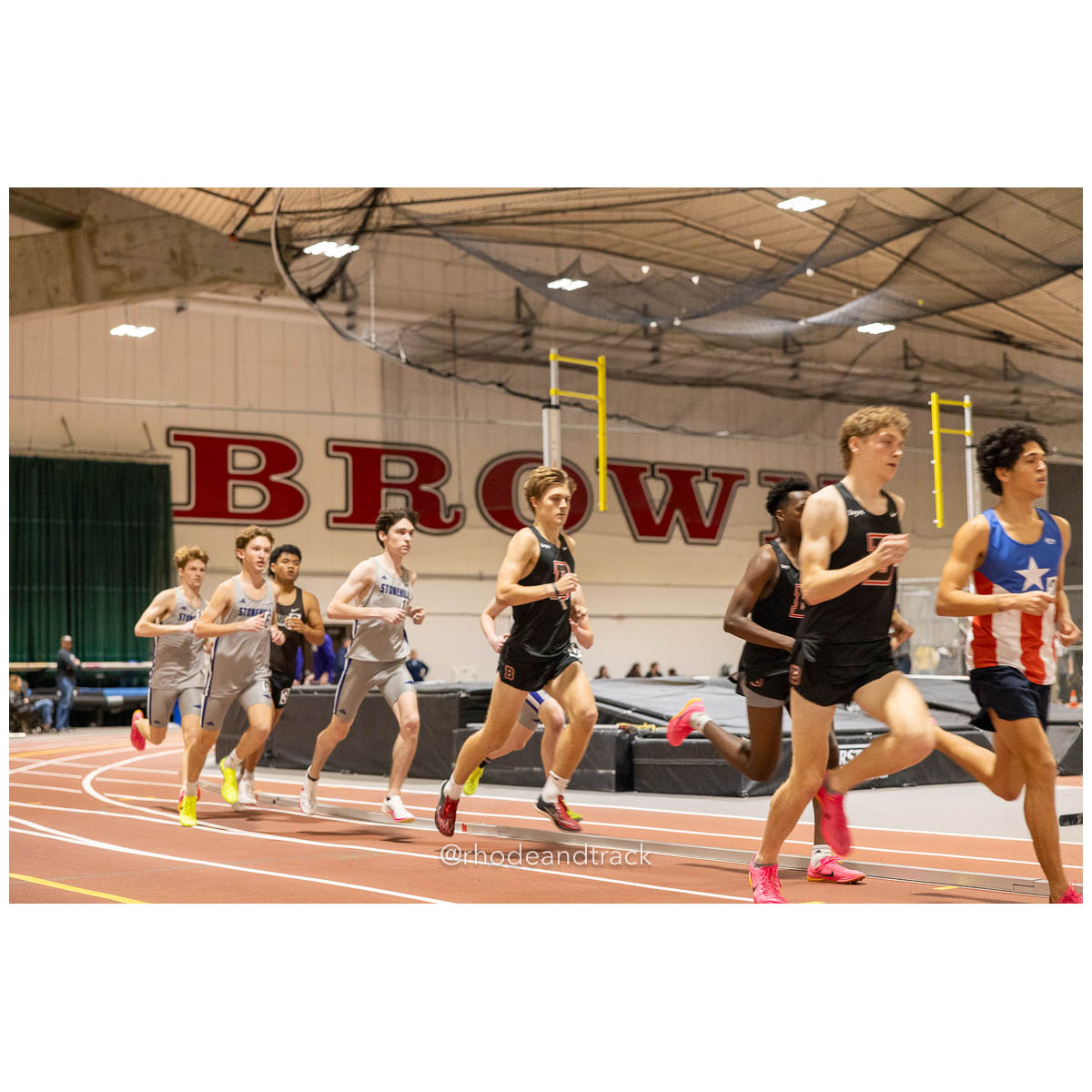231202 Track Indoor Brown Alden Invitational 433 U1A5455 – Alden Invitational Indoor Track Meet – Dec 2, 2023 – Providence RI – bib #433