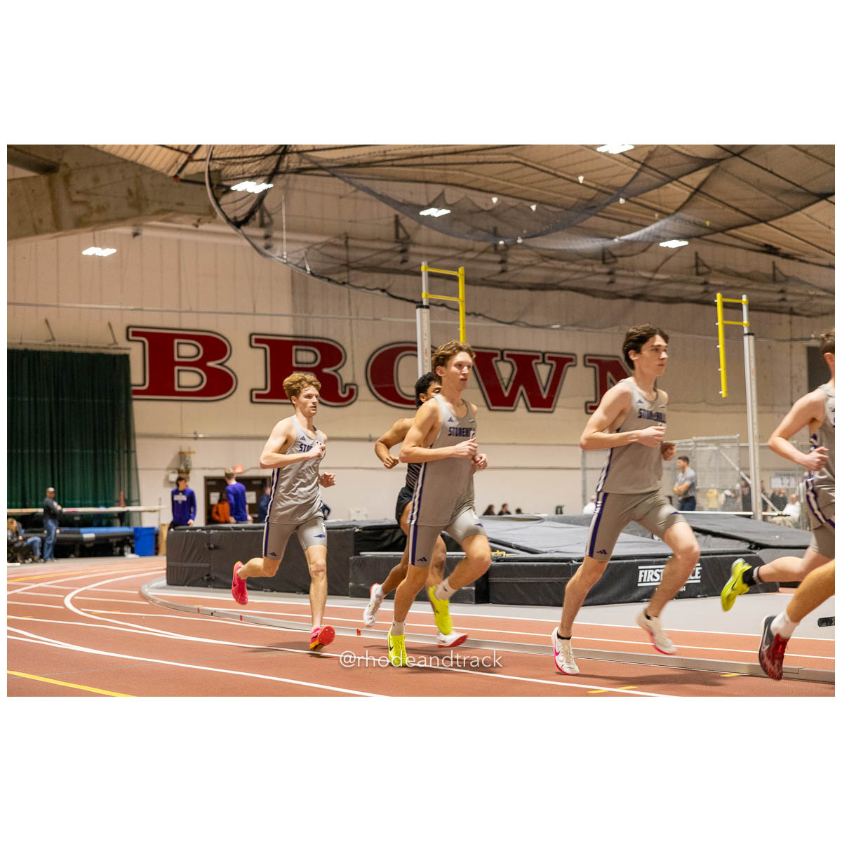 231202 Track Indoor Brown Alden Invitational 434 U1A5460 – Alden Invitational Indoor Track Meet – Dec 2, 2023 – Providence RI – bib #434