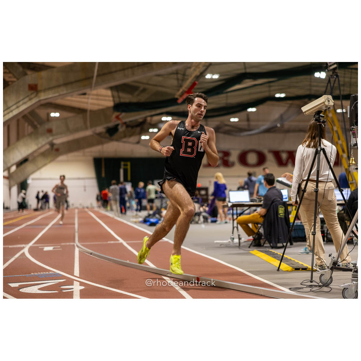 231202 Track Indoor Brown Alden Invitational 464 U1A5550 – Alden Invitational Indoor Track Meet – Dec 2, 2023 – Providence RI – bib #464
