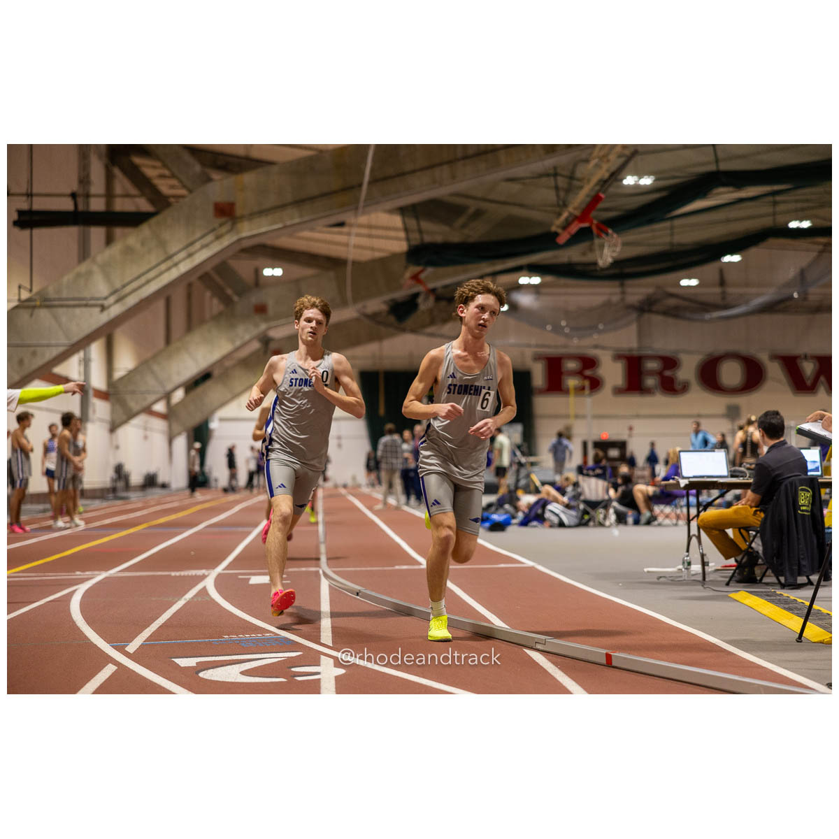 231202 Track Indoor Brown Alden Invitational 466 U1A5555 – Alden Invitational Indoor Track Meet – Dec 2, 2023 – Providence RI – bib #466