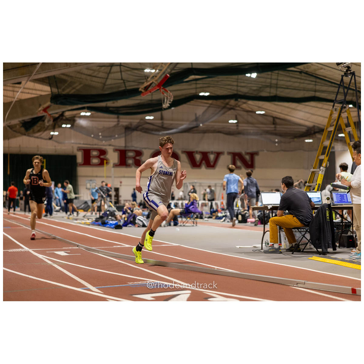 231202 Track Indoor Brown Alden Invitational 474 U1A5575 – Alden Invitational Indoor Track Meet – Dec 2, 2023 – Providence RI – bib #474