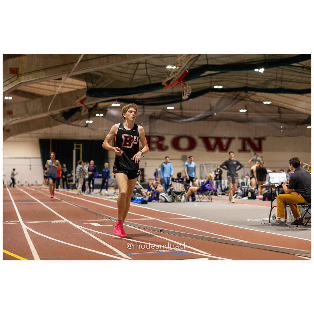 231202 Track Indoor Brown Alden Invitational 478 U1A5583 – Alden Invitational Indoor Track Meet – Dec 2, 2023 – Providence RI – bib #478