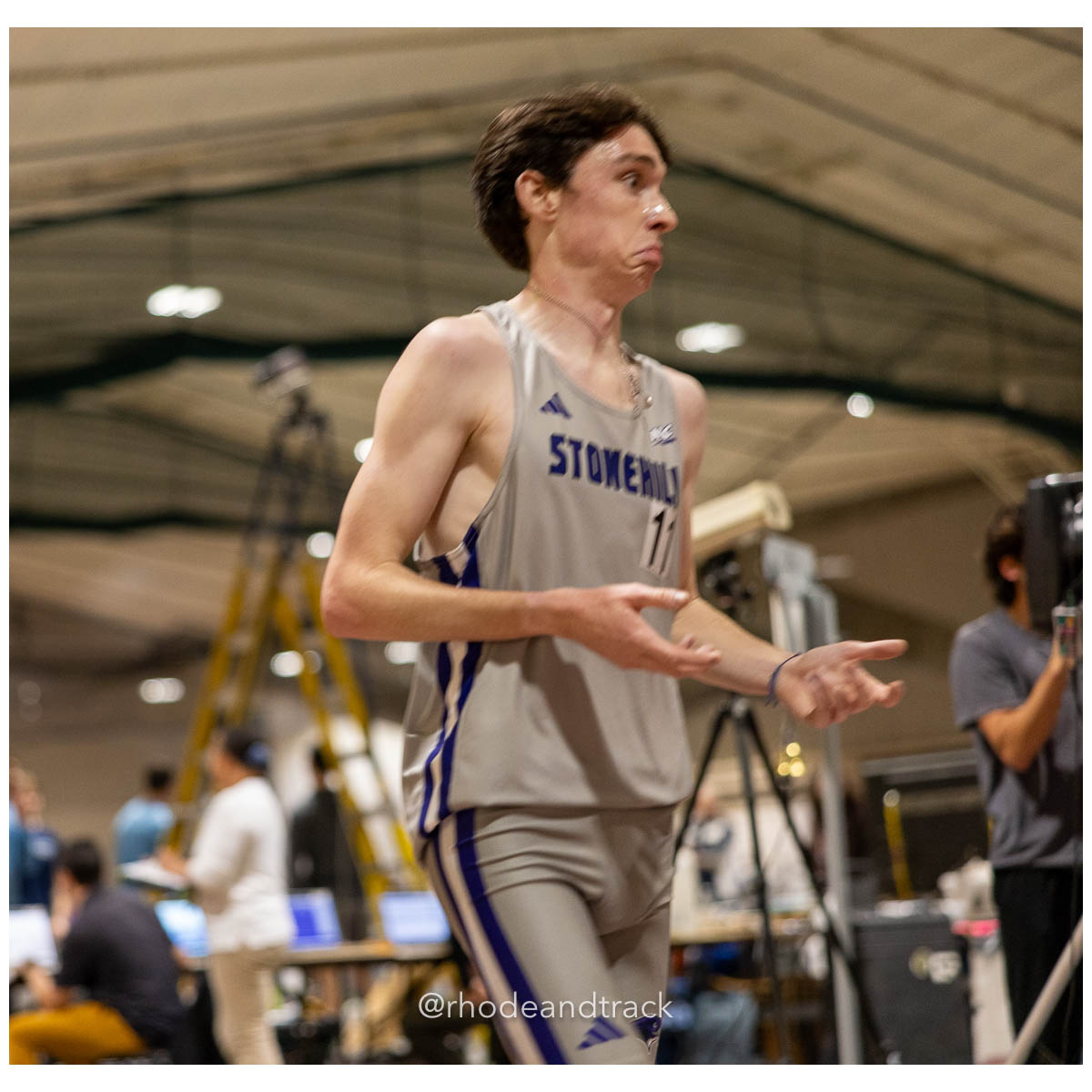 231202 Track Indoor Brown Alden Invitational 480 U1A5600 – Alden Invitational Indoor Track Meet – Dec 2, 2023 – Providence RI – bib #480