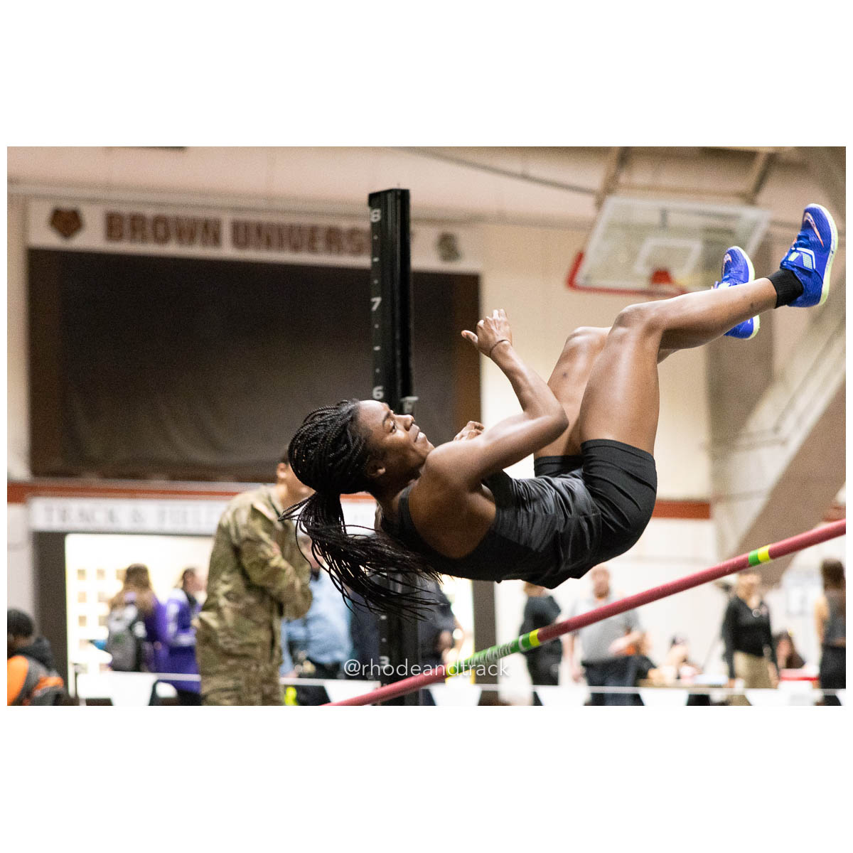 231202 Track Indoor Brown Alden Invitational 54 8P0A0062 – Alden Invitational Indoor Track Meet – Dec 2, 2023 – Providence RI – bib #54