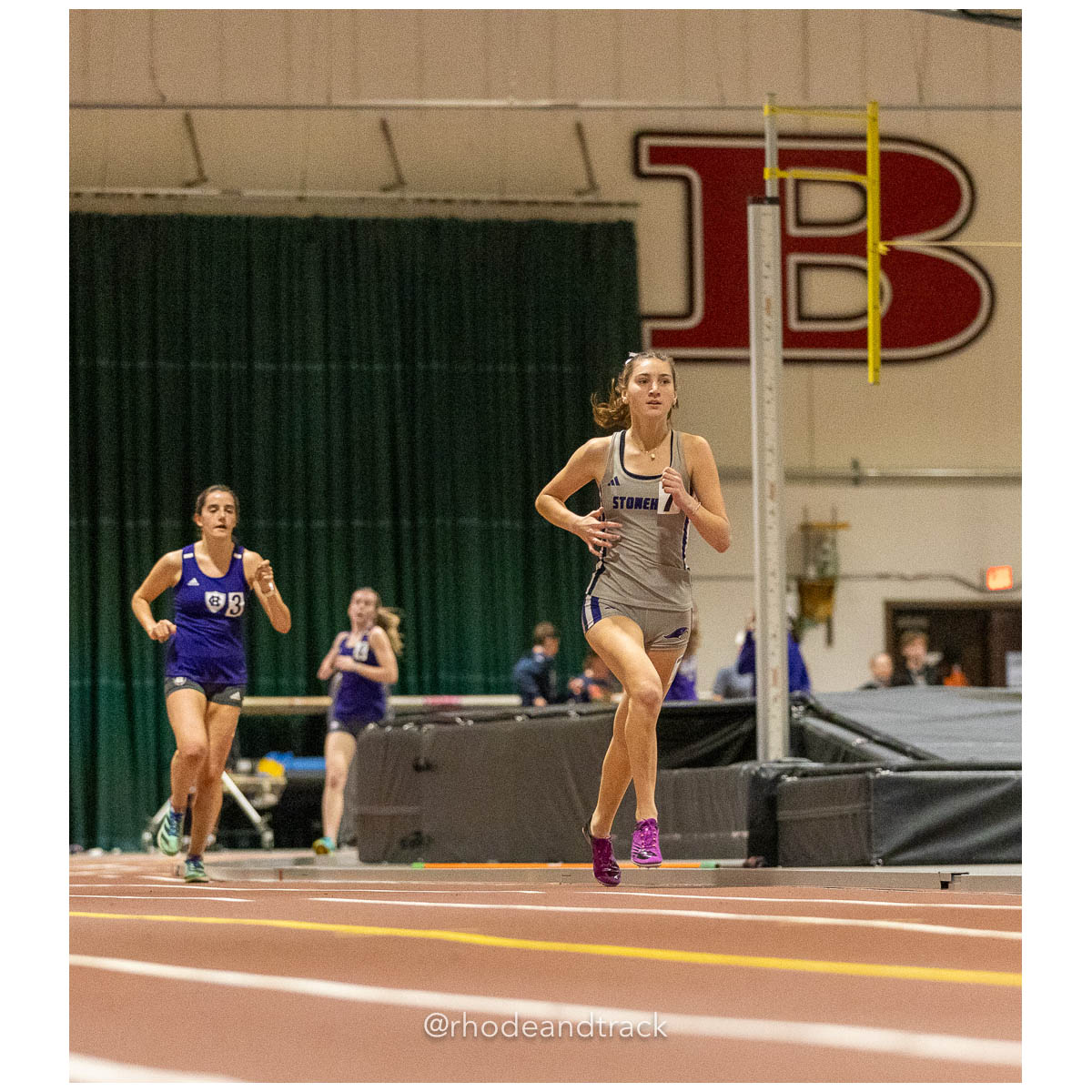 231202 Track Indoor Brown Alden Invitational 104 62 0377 – Alden Invitational Indoor Track Meet – Dec 2, 2023 – Providence RI – bib #104