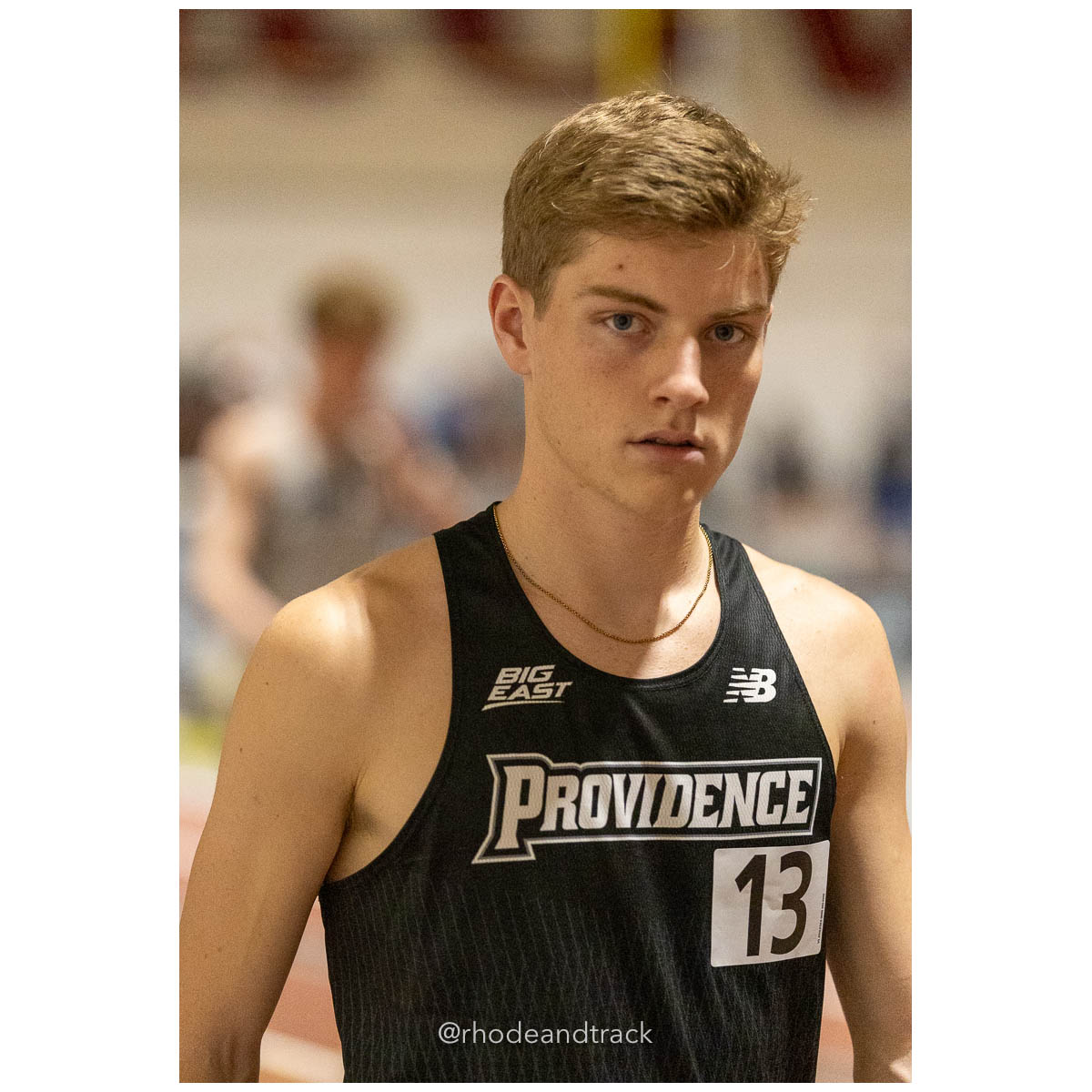231202 Track Indoor Brown Alden Invitational 107 62 0412 – Alden Invitational Indoor Track Meet – Dec 2, 2023 – Providence RI – bib #107