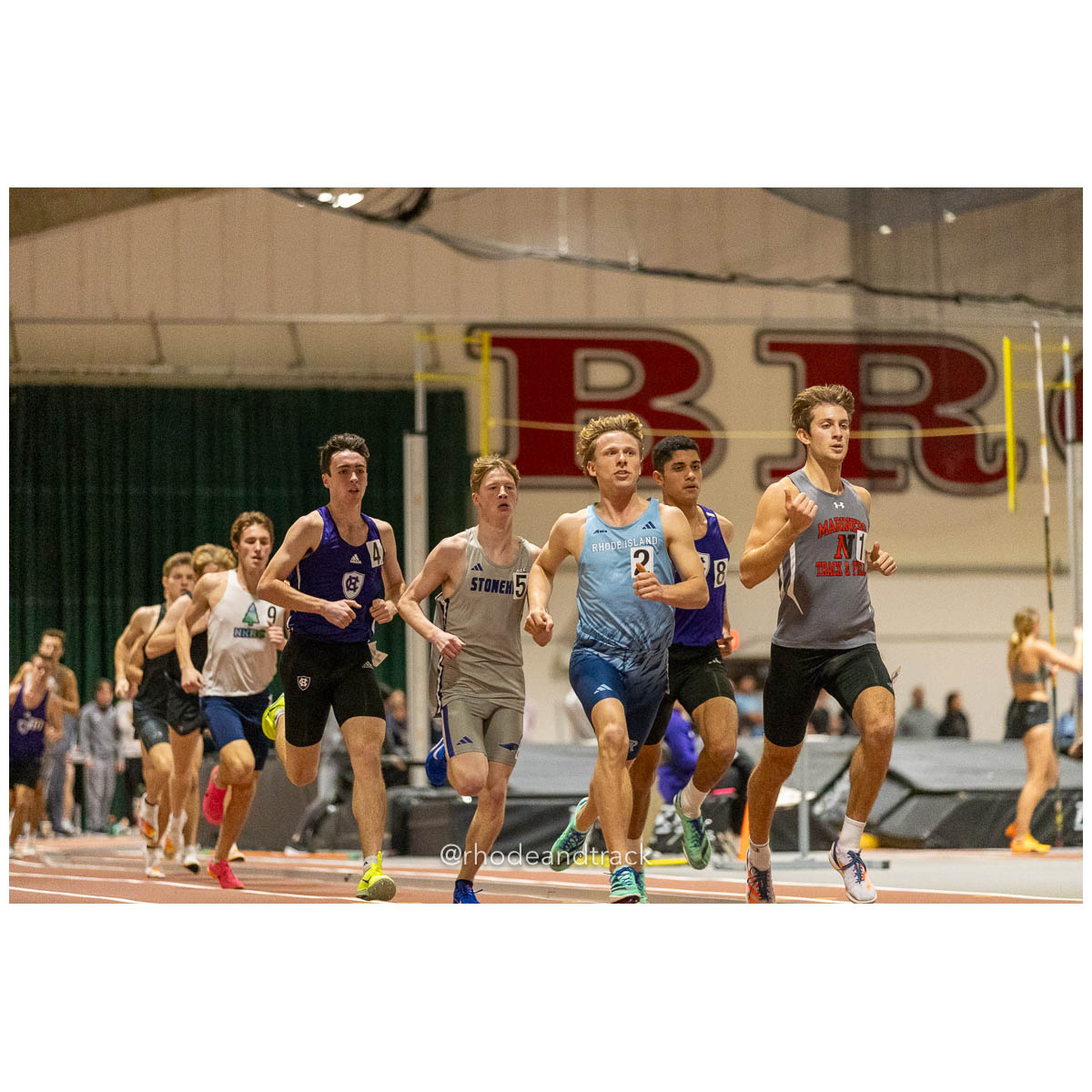 231202 Track Indoor Brown Alden Invitational 122 62 0477 – Alden Invitational Indoor Track Meet – Dec 2, 2023 – Providence RI – bib #122