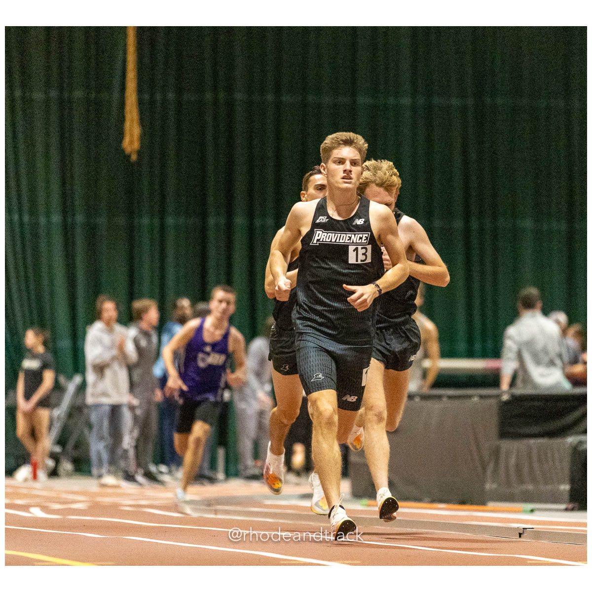 231202 Track Indoor Brown Alden Invitational 125 62 0489 – Alden Invitational Indoor Track Meet – Dec 2, 2023 – Providence RI – bib #125