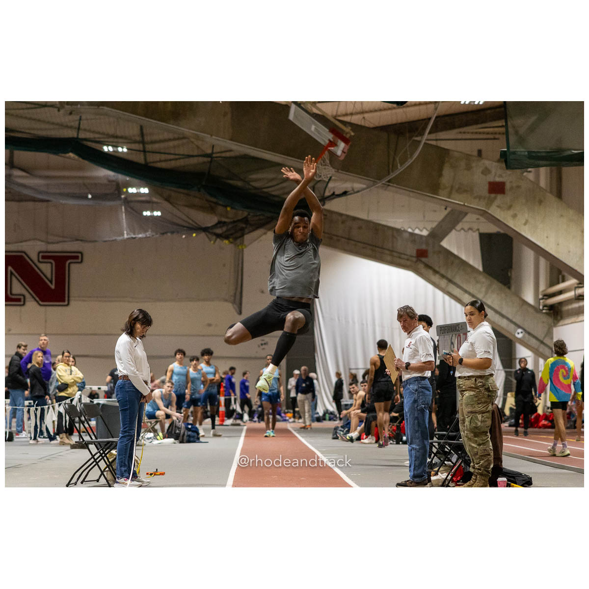 231202 Track Indoor Brown Alden Invitational 10 8P0A9840 – Alden Invitational Indoor Track Meet – Dec 2, 2023 – Providence RI – bib #10