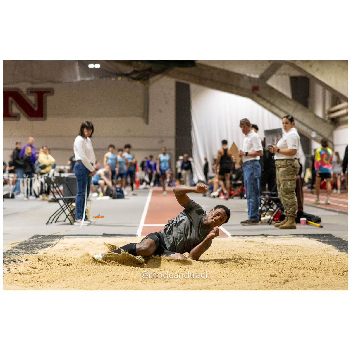 231202 Track Indoor Brown Alden Invitational 12 8P0A9855 – Alden Invitational Indoor Track Meet – Dec 2, 2023 – Providence RI – bib #12