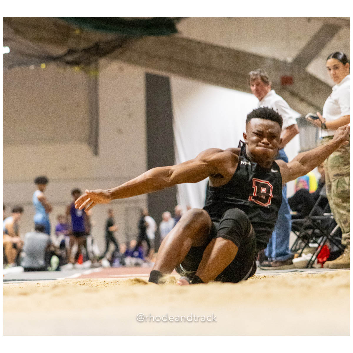 231202 Track Indoor Brown Alden Invitational 16 8P0A9928 – Alden Invitational Indoor Track Meet – Dec 2, 2023 – Providence RI – bib #16