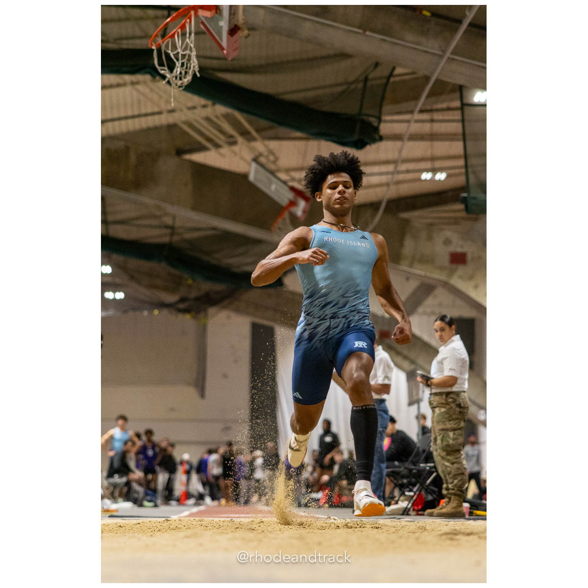 231202 Track Indoor Brown Alden Invitational 22 8P0A9988 – Alden Invitational Indoor Track Meet – Dec 2, 2023 – Providence RI – bib #22