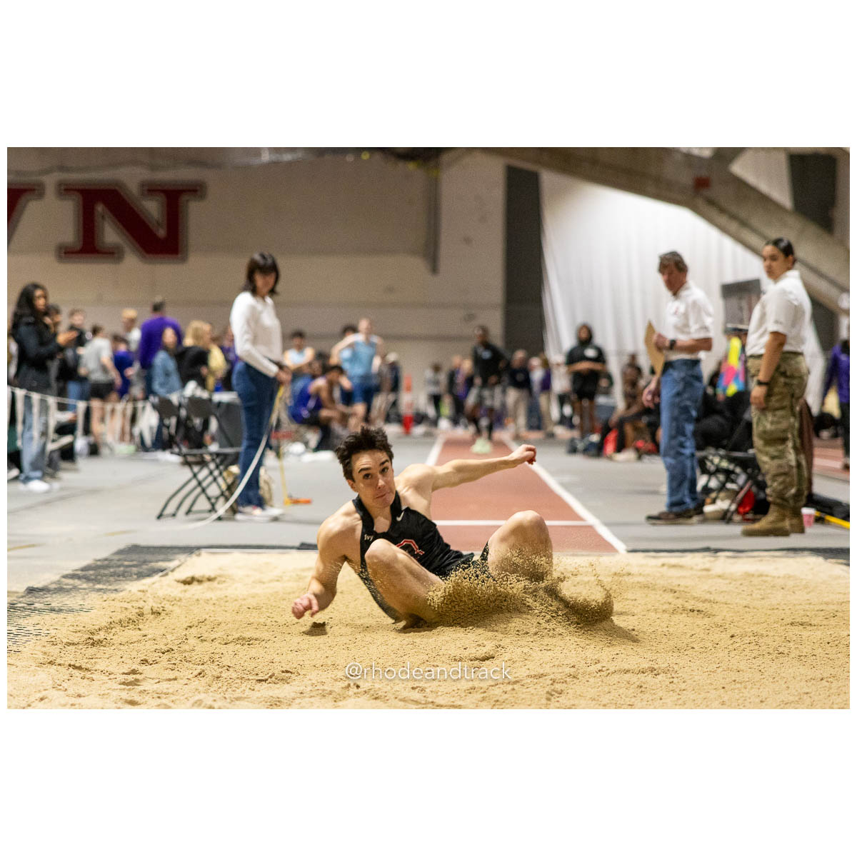 231202 Track Indoor Brown Alden Invitational 26 8P0A0023 – Alden Invitational Indoor Track Meet – Dec 2, 2023 – Providence RI – bib #26