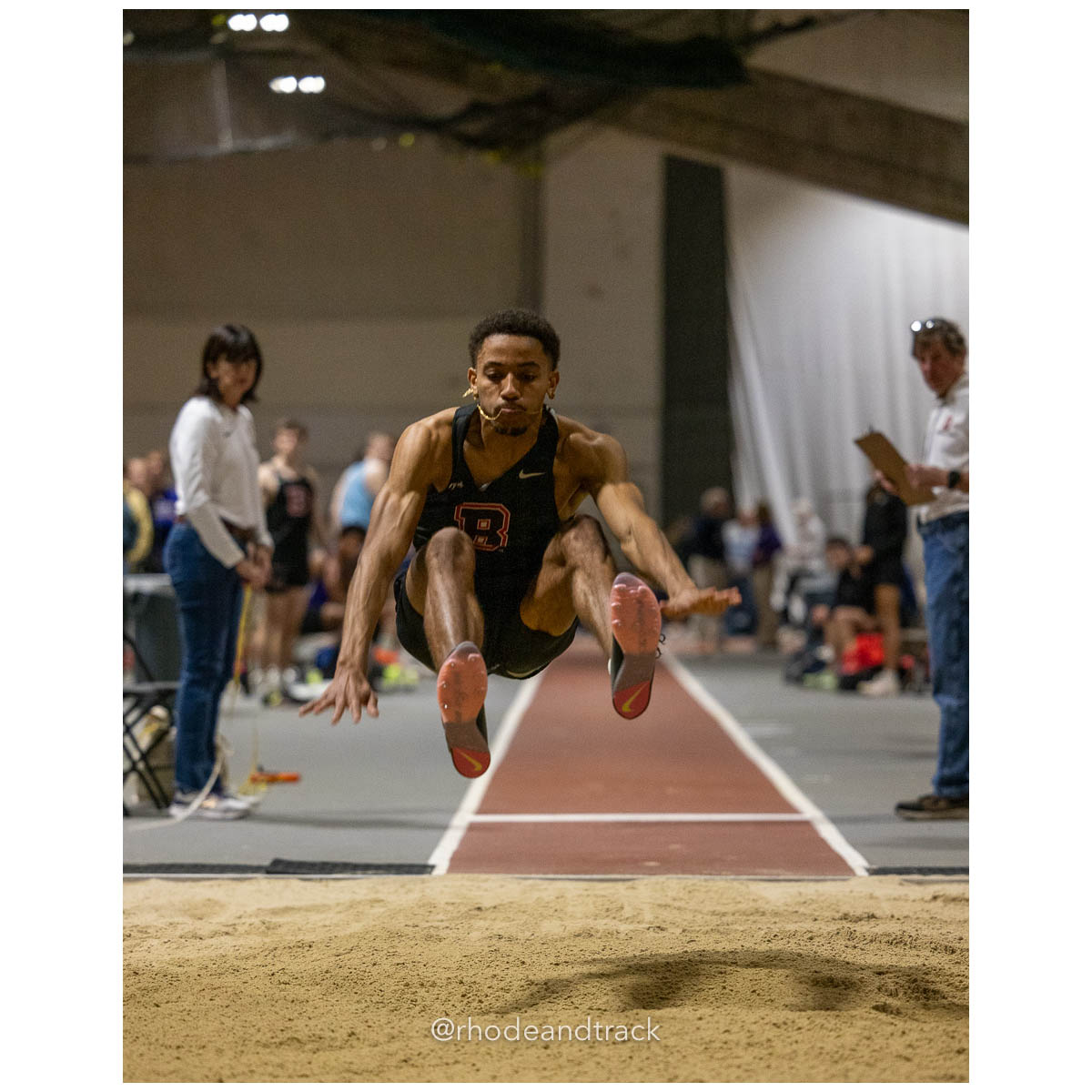 231202 Track Indoor Brown Alden Invitational 29 U1A4196 – Alden Invitational Indoor Track Meet – Dec 2, 2023 – Providence RI – bib #29